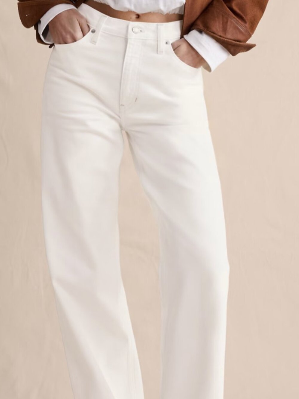 Banana Republic Icon Classic Wide-Leg Denim